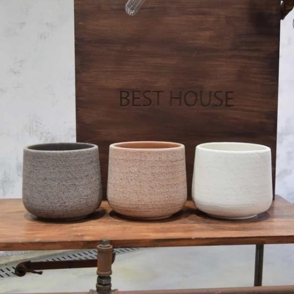 미분형 16x15cm 도자기화분 토분화분