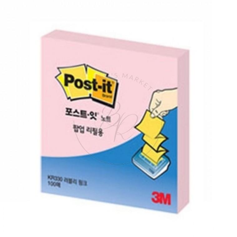 팝업노트 점착메모지 리필팩 떡제본노트 접착메모지 모니터메모