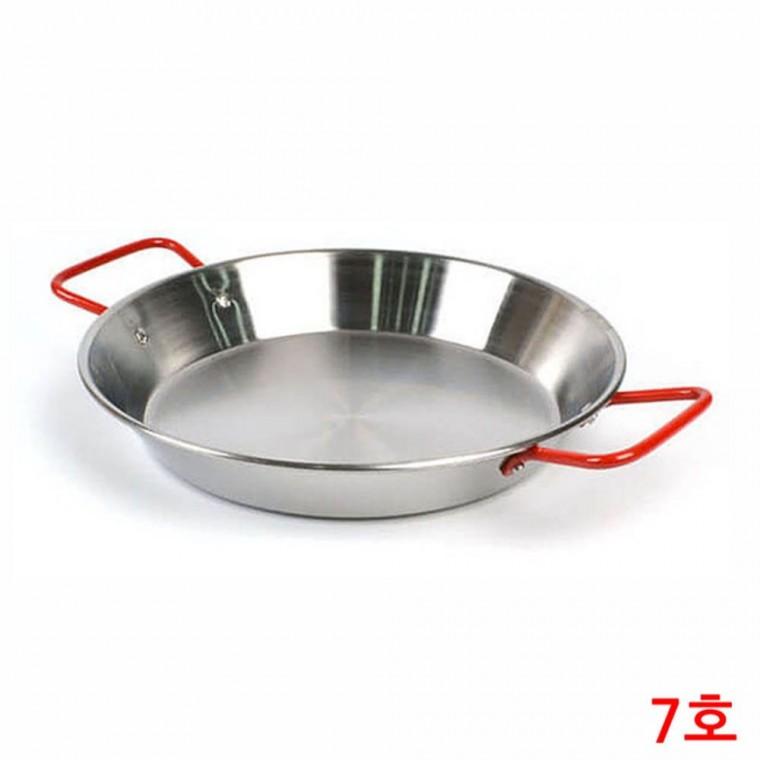 레드핸들 스텐 빠에야냄비 7호 30cm 감바스냄비 스파게티냄비 함박스테이크냄비