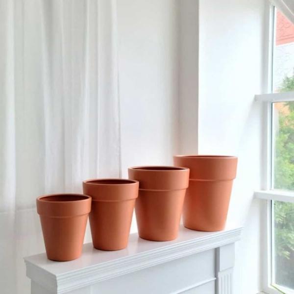 화분 토기색 30x34cm 정원화분 화분플라스틱