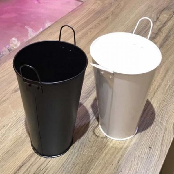 고리 깡통 화분 16x25 인테리어깡통화분 야외화분