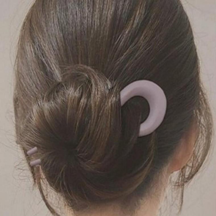 U자형 올림머리 헤어핀 5개 세트 머리장식 유자핀 머리핀 올림머리머리핀 올림머리집게핀