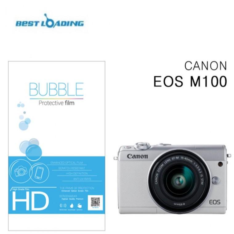 HD강화필름 2장 EOS M100 액정보호필름 얼룩방지커버 기스방지커버 카메라화면커버