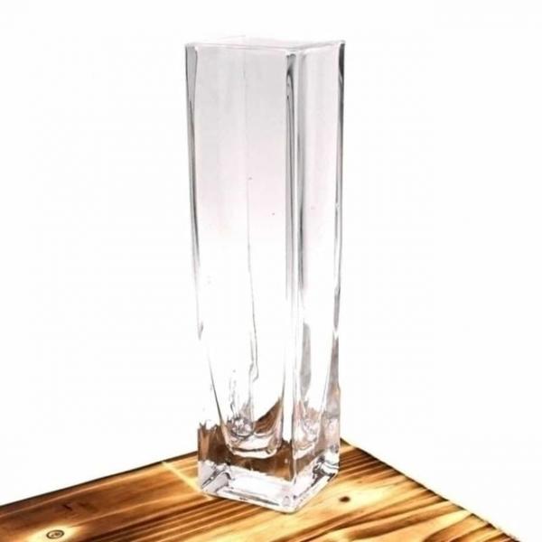 유리 화병 수반 5x5x20 화병소품 인테리어화병