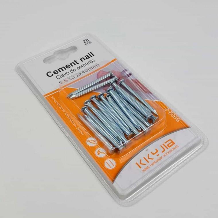 콘크리트 못 40mm 20PCS