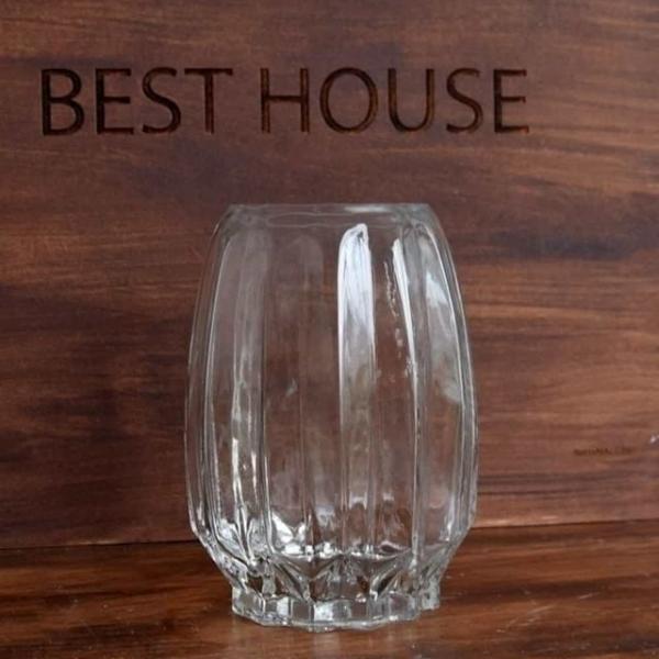 화병 수반 10x19cm 한송이꽃병 유리꽃병