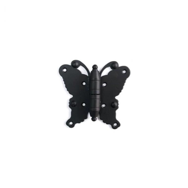 좌측용 흑나비 겉경첩 6-16 80x152x30mm 고가구경첩 앤틱가구경첩 전통장식장경첩