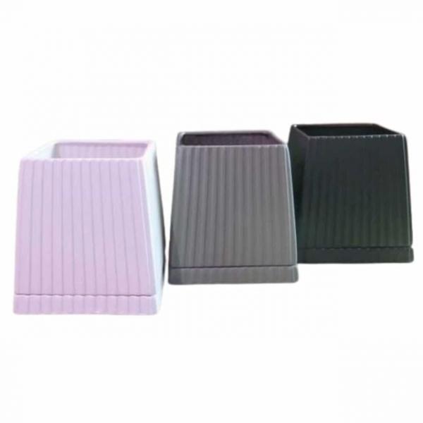 도기 사각 15x18cm 모던화분 화분인테리어