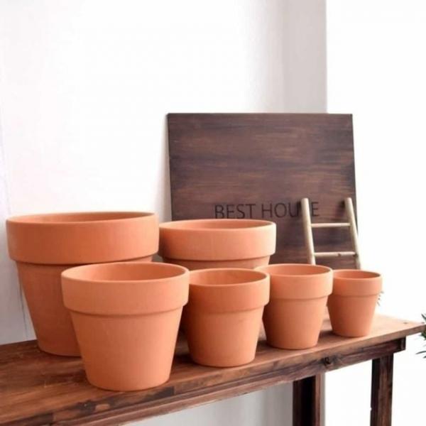 갈색 토분 31x26cm 몬스테라토분 스킨답서스토분