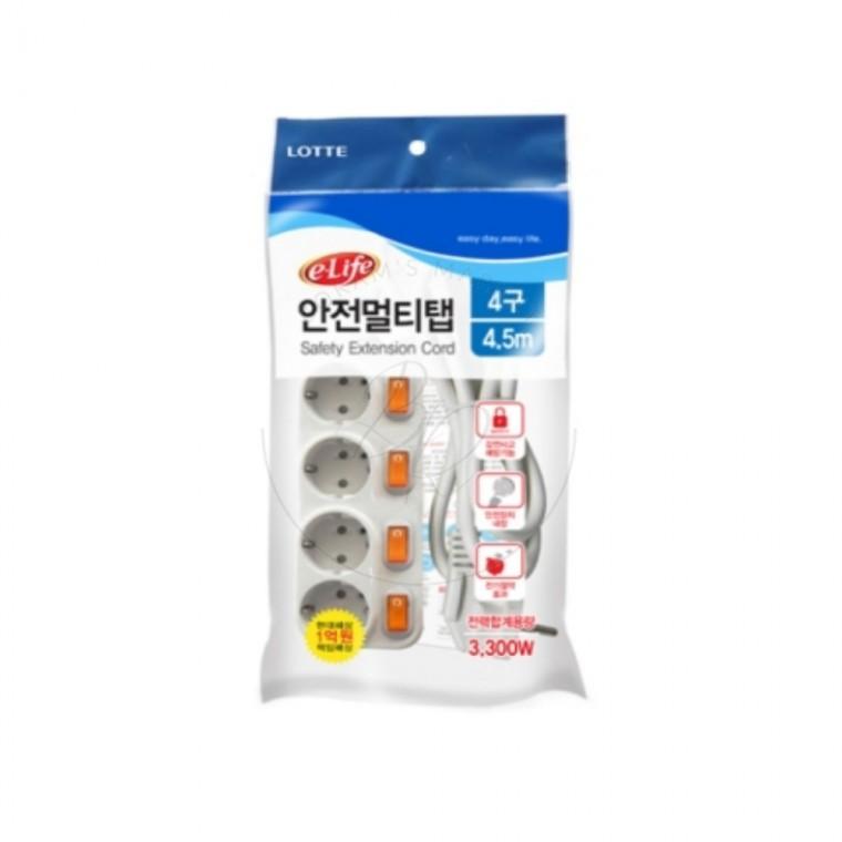 멀티탭 개별스위치 사무실멀티탭 전선코드 전기연결선