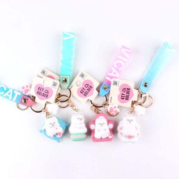 E11] 8000 건방진 고양이 키링2 1개