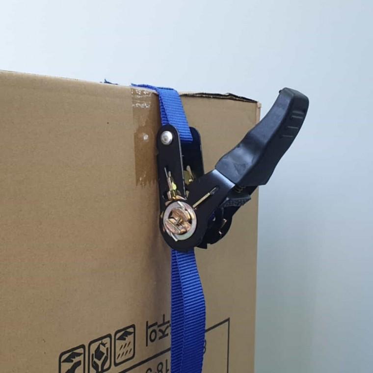 화물차 짐바 소형 25mmx8m 물건고정끈 화물차고정벨트