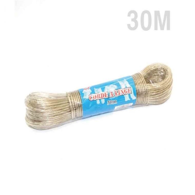 와이어 코팅 줄 30M PVC 로프줄 캠핑로프 조명로프