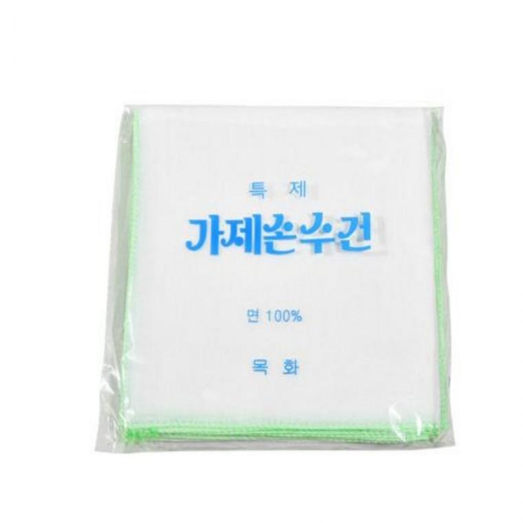 가제수건 10매 1세트 순면수건 거즈수건 주방수건