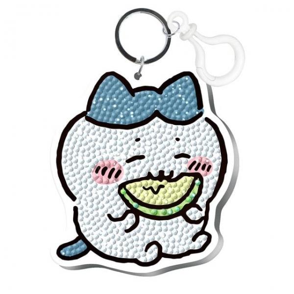 DIY 먼작귀 가르마 멜론 보석십자수 왕 키링