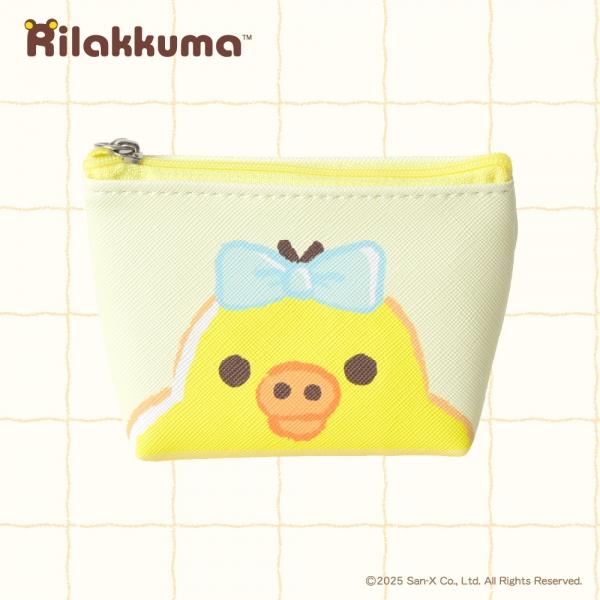 키이로이토리 미니 키링 사각 파우치