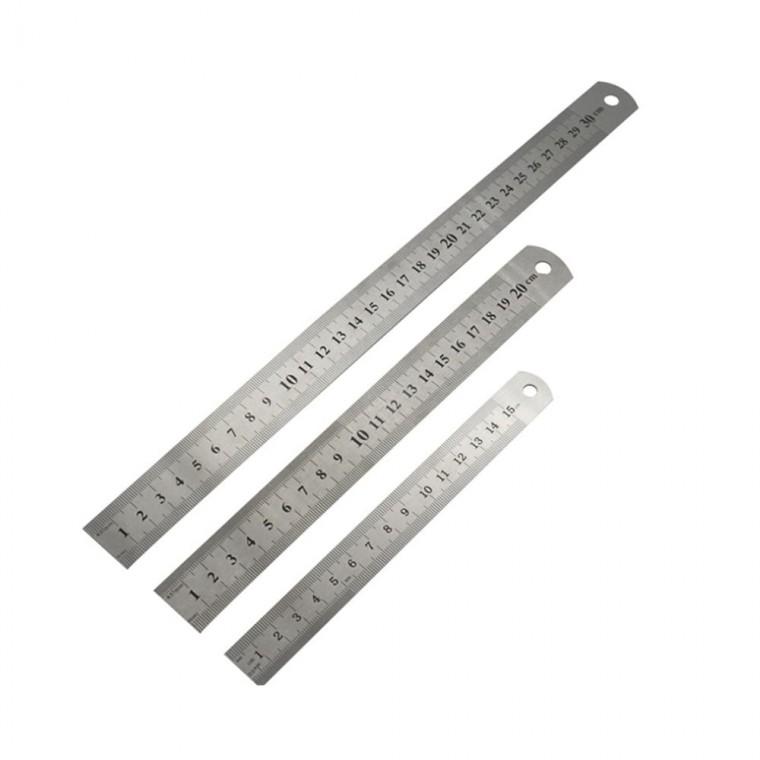 철자 스틸자 15cm 150mm 스텐 쇠 자 스텐레스자