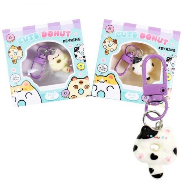 큐트 도넛 키링 12개입 랜덤발송
