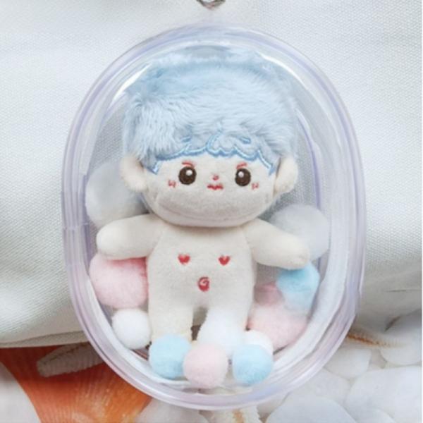 때 안타는 인형 보관 파우치 PVC 키링 솜인형 보관 아이돌 굿즈