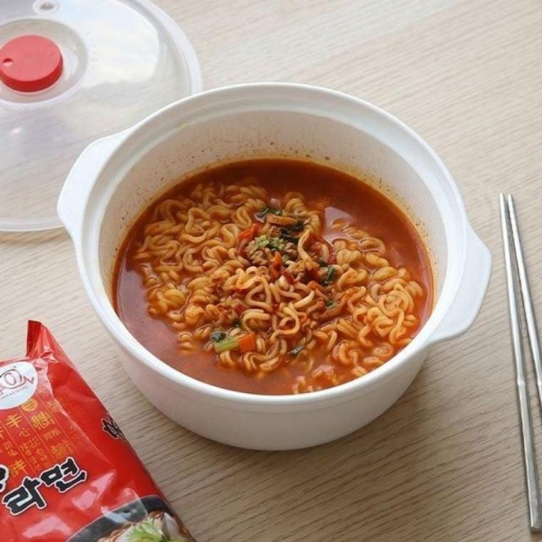 만두 라면 냉동식품 빠르고 간편하게 조리하는 전자레인지용 찜기 3종세트