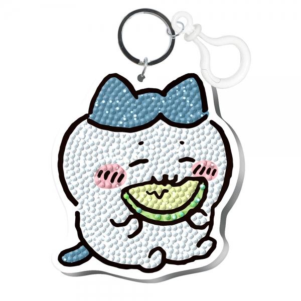 토이앤퍼즐 8000 보석십자수 왕키링 먼작귀 치이카와 간식