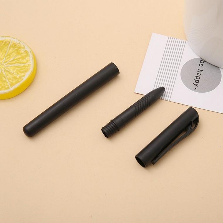 펜홀더 0.5mm 리필심 빈 펜 홀더 볼펜 바디 막대 펜대