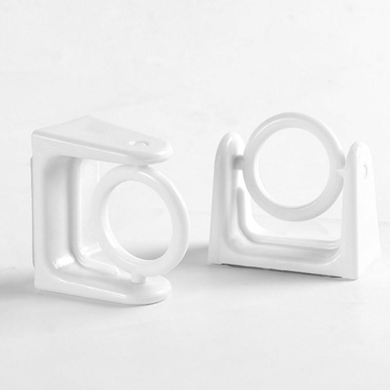 커튼켓 부착식 각도조절 커튼 봉 고정 켓 2P 커튼브래킷