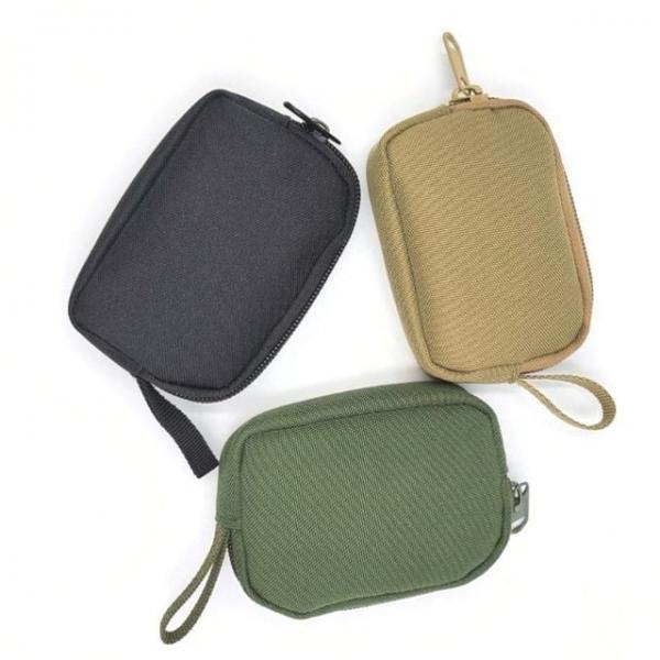 다용도 심플 지퍼 미니 파우치 소지품 화장품 수납 1P 립스틱 케이스