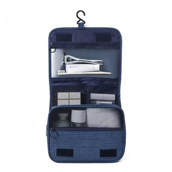 여행 세면도구 수납 파우치 걸이형 워시백 출장 1P 후크타입 욕실 화장품