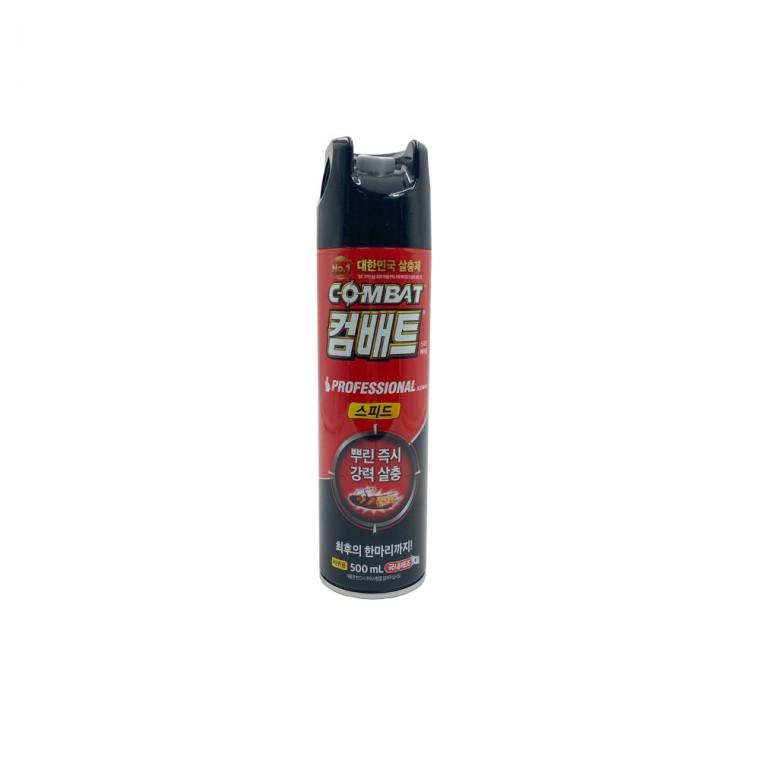 컴배트 스피드 에어졸 바퀴벌레 살충제 500ml