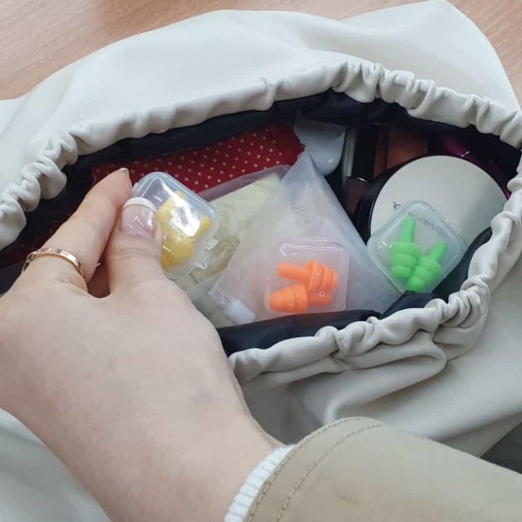 실리콘 귀마개 10개입 소음귀마개 독서실귀마개