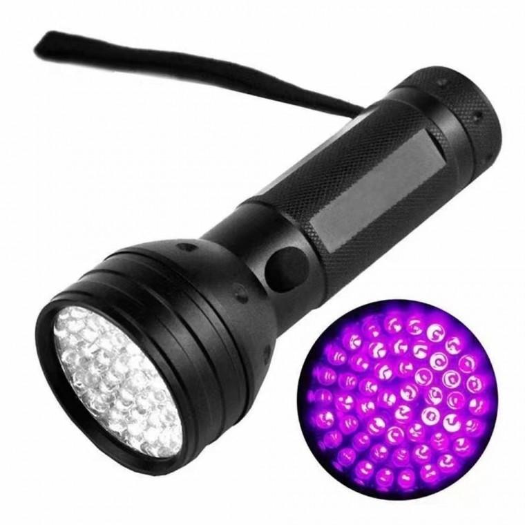 자외선전등 51 LED UV 레진 네일 라이트 랜턴 손전등 램프 후레쉬 형광감지