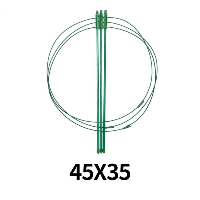 원형 울타리 식물 지지대 45 x 35