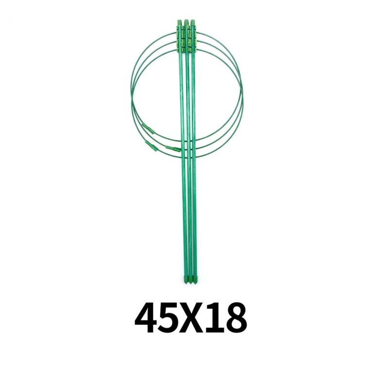 원형 울타리 식물 지지대 45 x 18