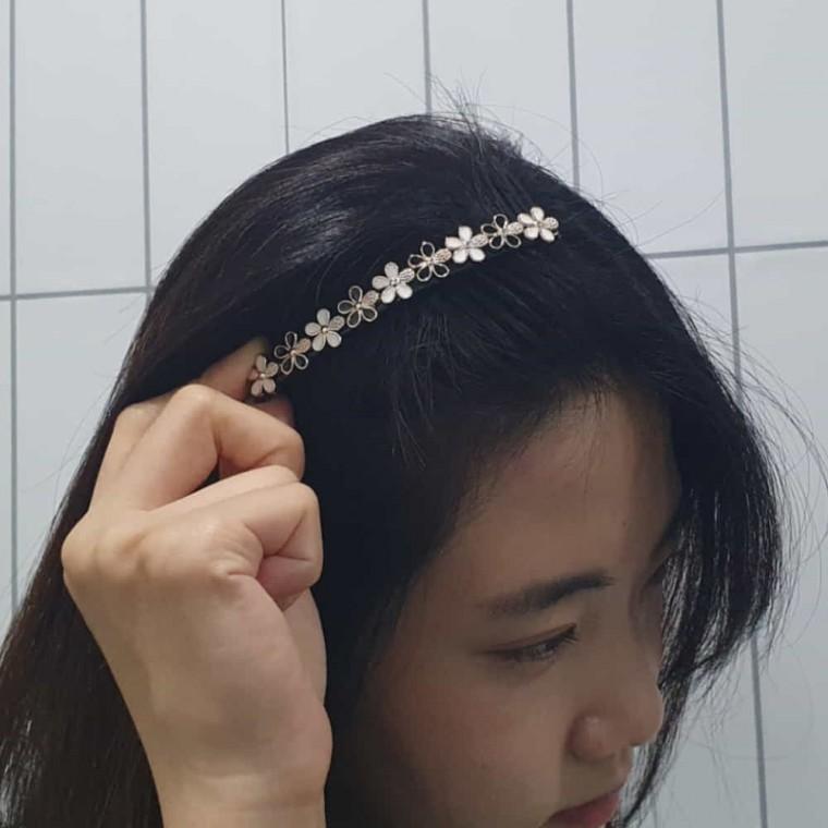 헤어빗핀 블랙 혼주뒤꽂이 머리뒤꽂이
