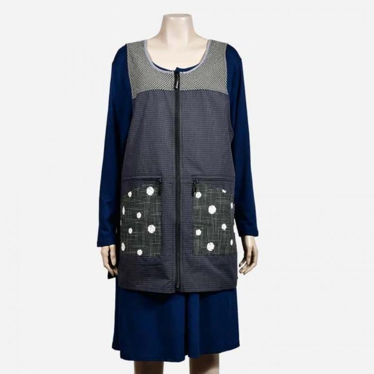 도트 포켓 앞치마 단체앞치마 업소용앞치마 가정용앞치마