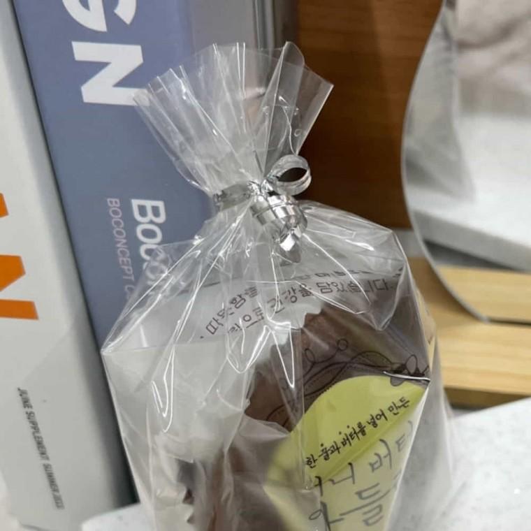 포장용 빵끈 실버 10cm 빵포장타이 91m포장용끈