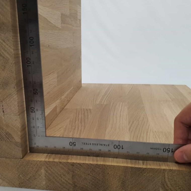 ㄱ자모양 스틸자 30cm 직각자 90도자