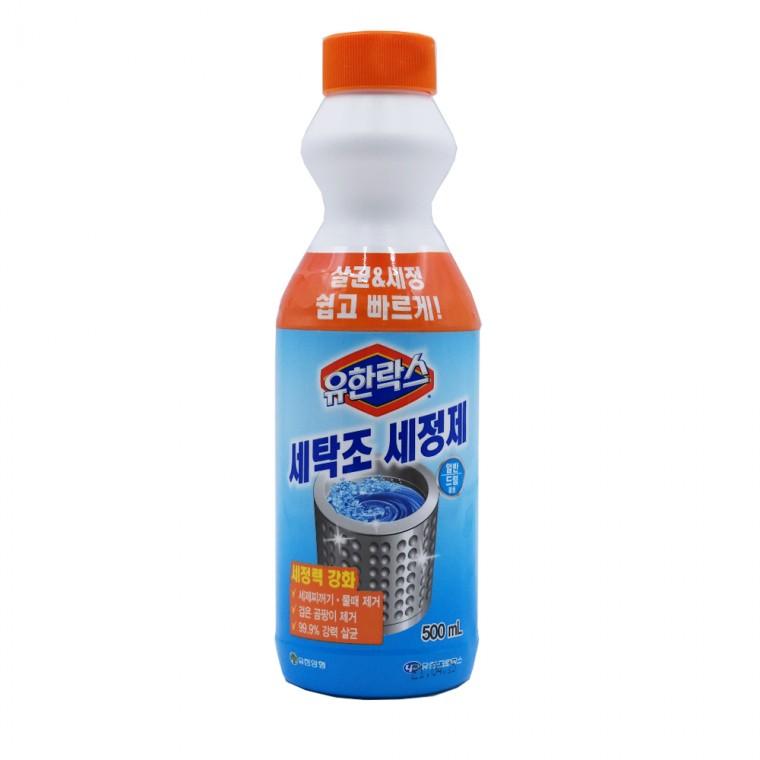 유한 세탁조 세정제 일반 드럼 겸용 500ml 용기