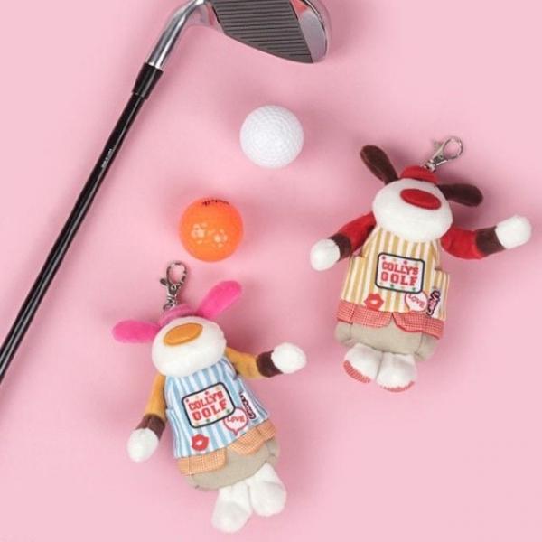 01콜리 투볼주머니 골프공주머니 볼파우치 공파우치