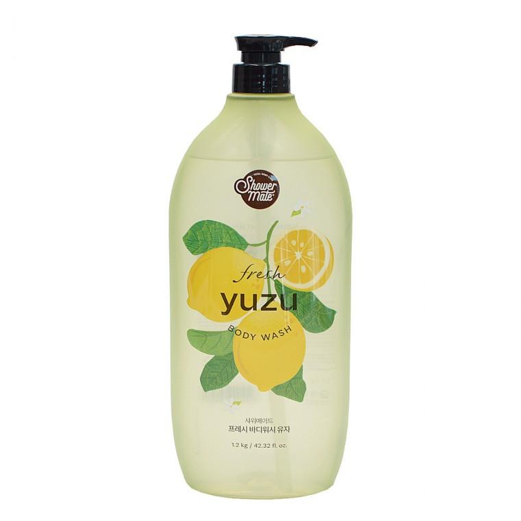 샤워메이트 유자 바디워시 1200g