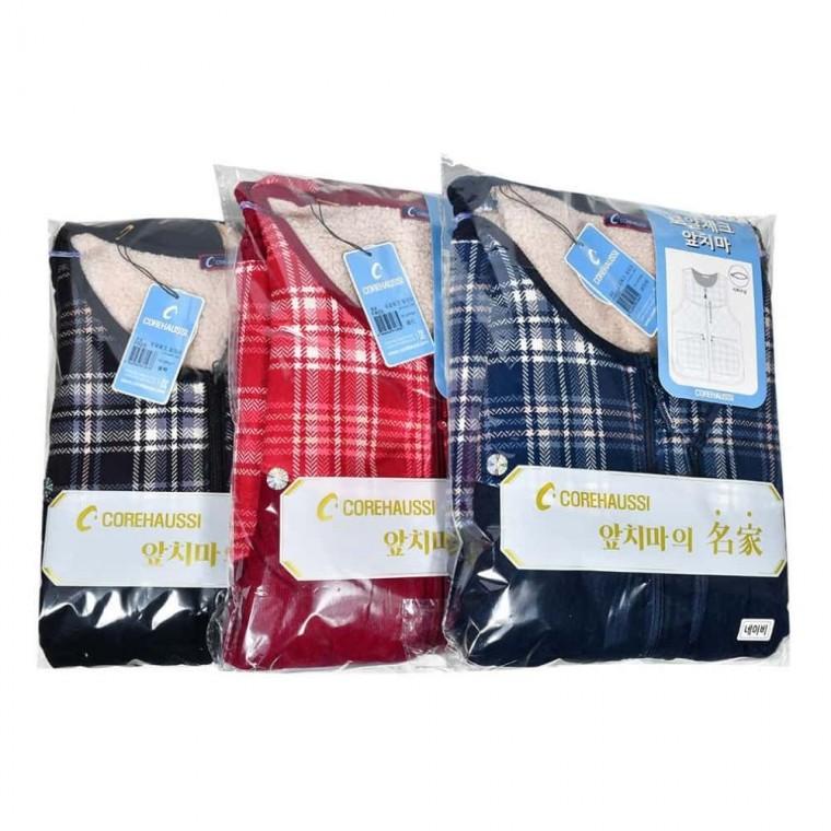 체크 앞치마 가정용앞치마 홀앞치마 요양원앞치마