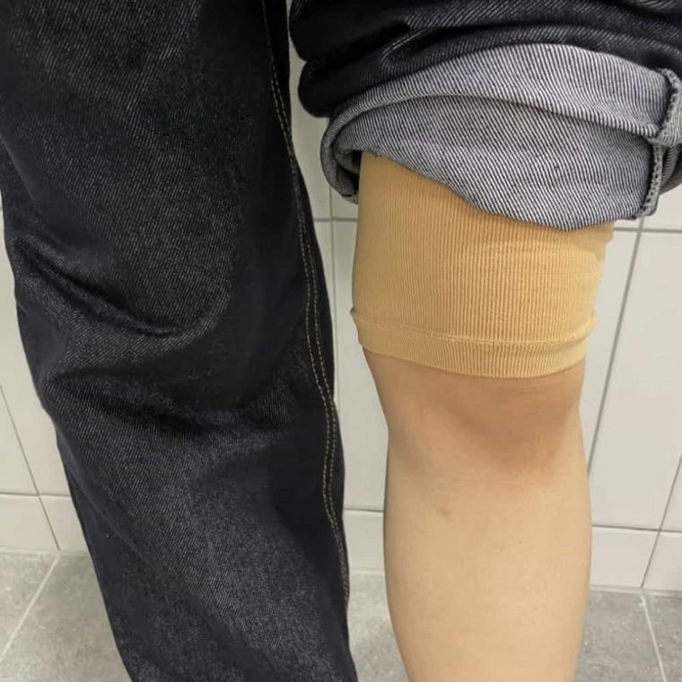 허벅지 압박밴드 살색 다리붓기스타킹 하지정맥류압박스타킹