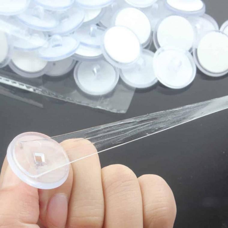 천장 부착 고정 후크 10P 와이어고리 액자걸이후크