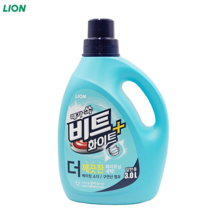 때가 쏙 비트 화이트플러스 액체 세탁세제 일반용 3L