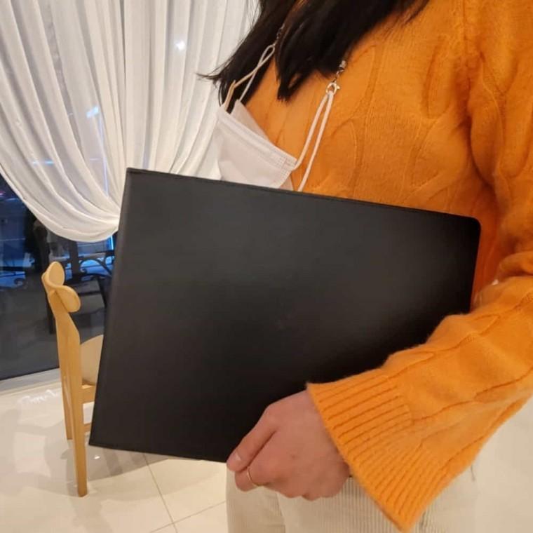 자석 클립보드 블랙 A4 메모패드 결재판