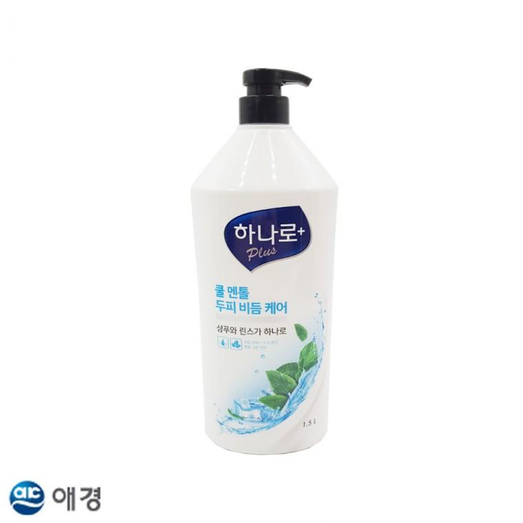 하나로 플러스 쿨멘톨 두피 비듬케어 샴푸 1.5L