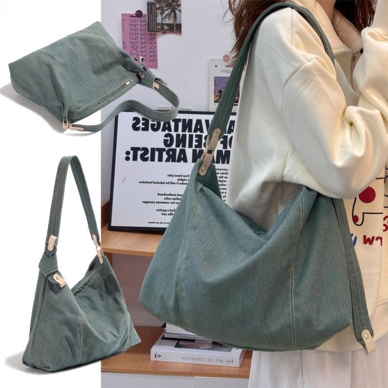 여성 스웨이드 호보백 빈티지 데일리 숄더 크로스백