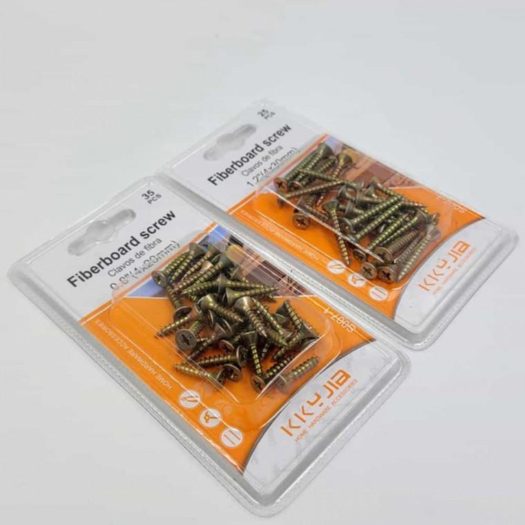 목공 드릴 피스 20mm 35PCS