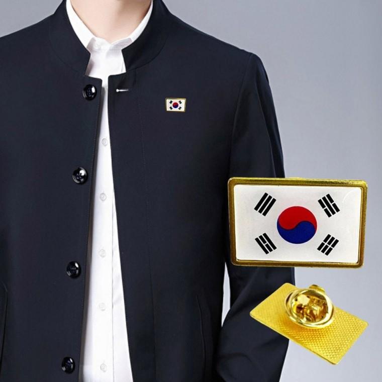 기뱃지 기 뱃지 배지 현충일 애국 기배지